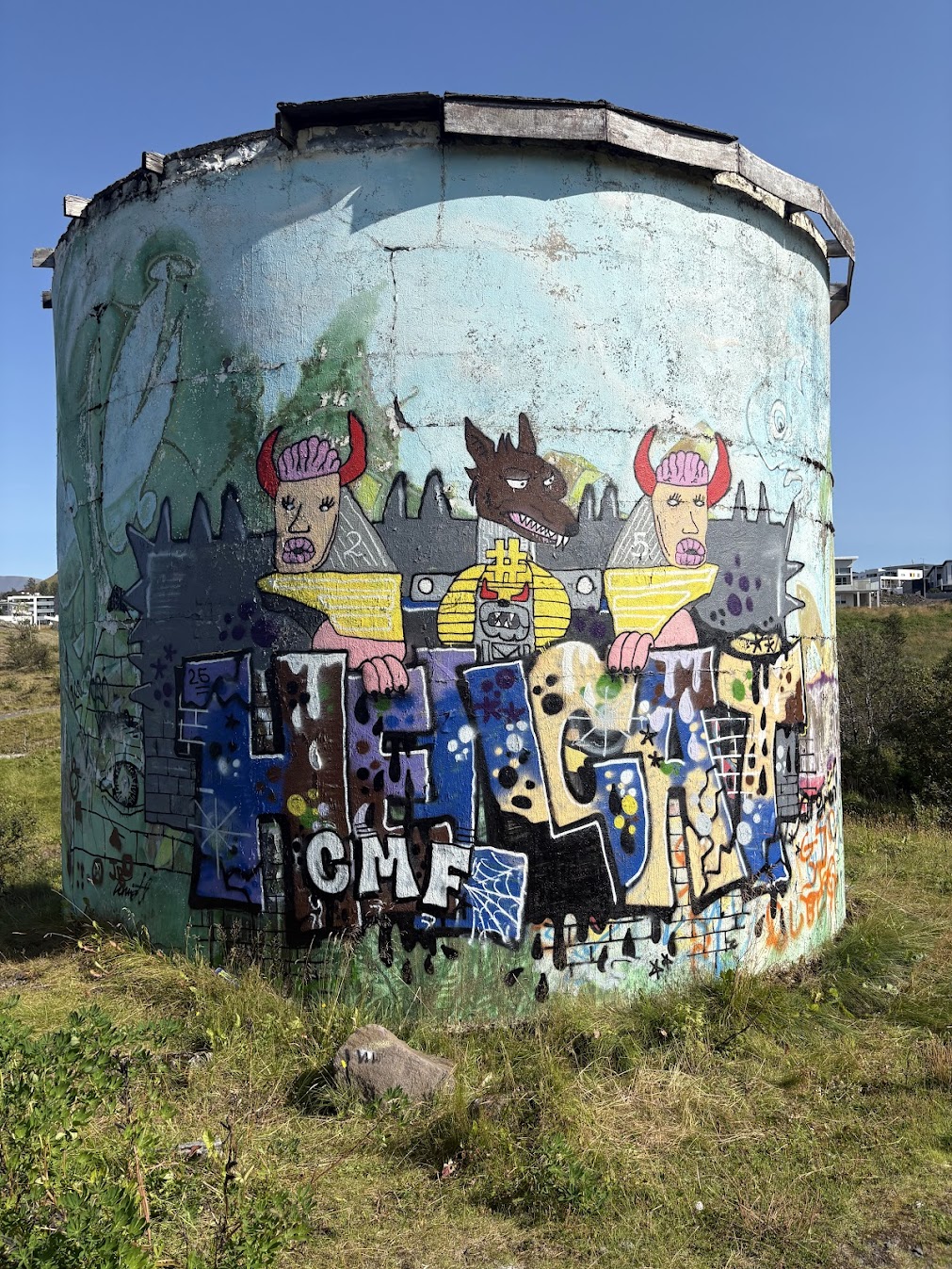 Small town in Iceland